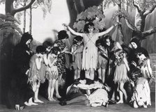 Christmas pantomime, 1928. Artist: Unknown
