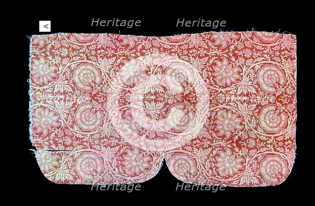 Chair Seat, England, c. 1888. Creator: Hencroft Dye Works.