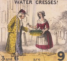 'Water Cresses!', Cries of London, c1840. Artist: TH Jones