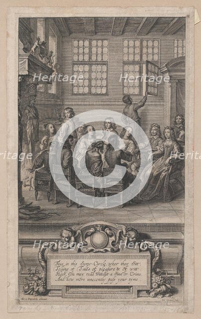 The Family of William Cavendish, Marquess of Newcastle-upon-Tyne, 1656., 1656. Creator: Peeter Clouwet.