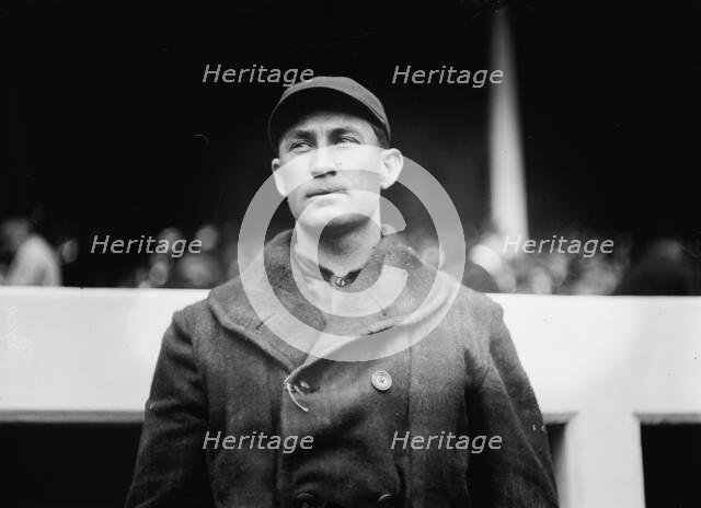 Frank Metz, first baseman, Boston NL (baseball), 1913. Creator: Bain News Service.