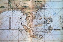 Asian South East in the 'Islario General del Mundo', of 1560, work by the cronist and cosmographe…