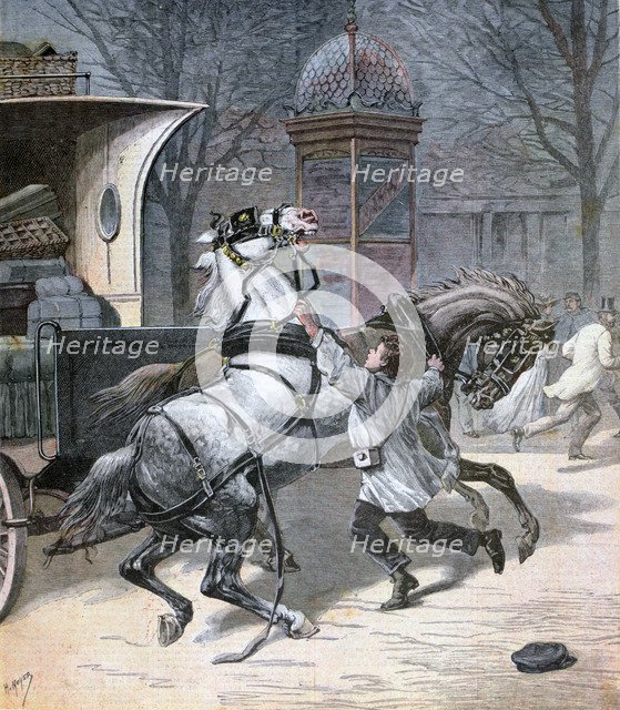 A young brave man, Paris, 1892. Artist: Henri Meyer