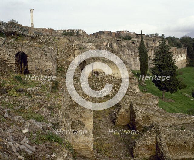 Ruins, Pompeii, Italy, 2002. Creator: LTL.