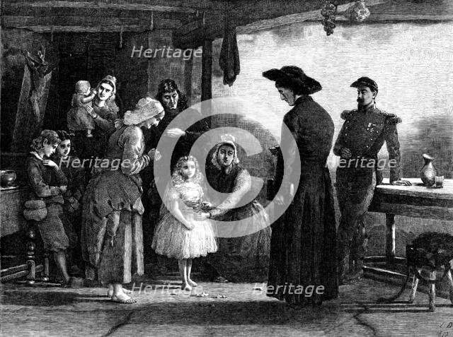 The "Fete de la Vierge", by Laurence Duncan, 1871. Creator: Unknown.