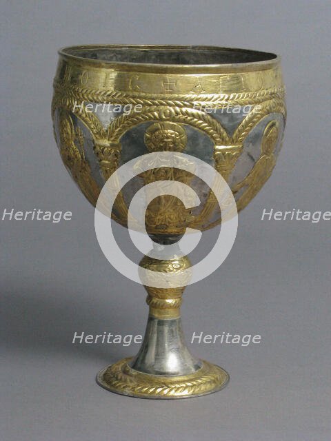 The Attarouthi Treasure - Chalice, Byzantine, 500-650. Creator: Unknown.