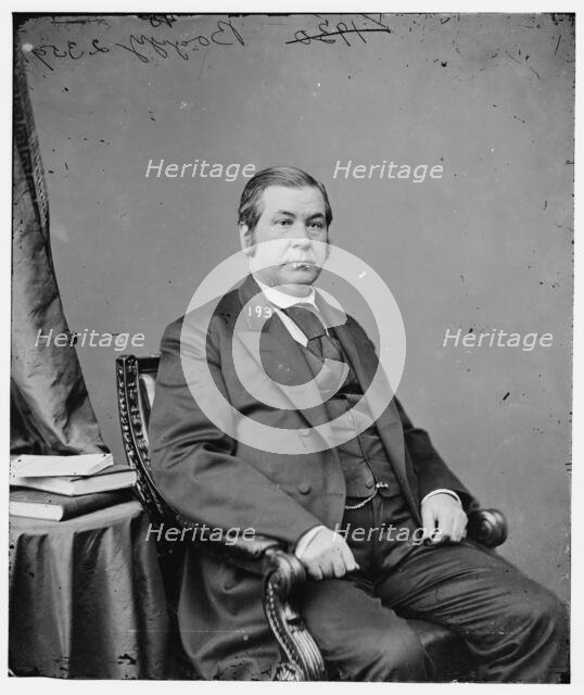 Lewis Vital Bogy of Missouri, between 1860 and 1875. Creator: Unknown.