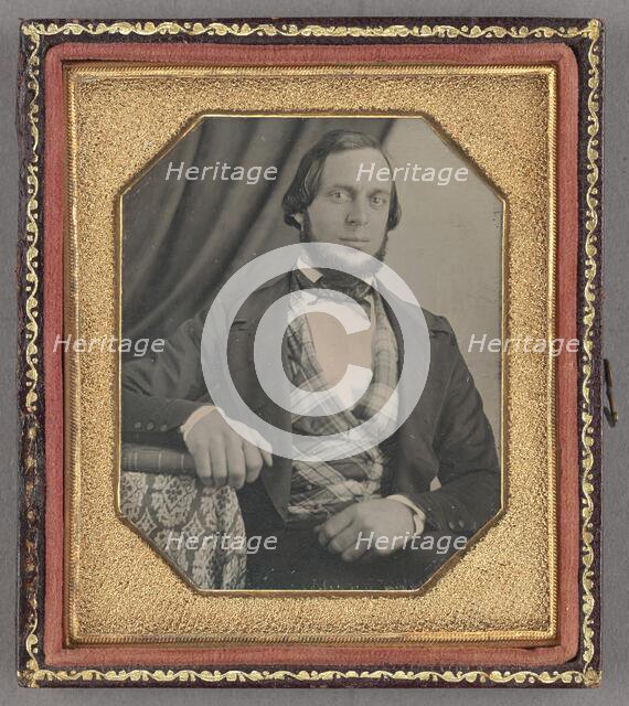 Portrait of a Young Man, about 1847. Creator: Unknown.