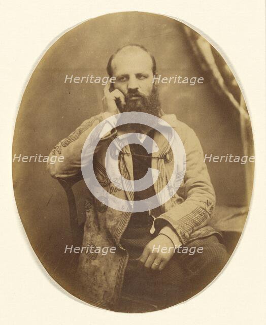 Autoportrait Disderi(Self-Portrait), about 1853. Creator: Andre-Adolphe-Eugene Disderi.