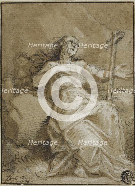 Magdalen in the Desert, n.d. Creator: François Perrier.