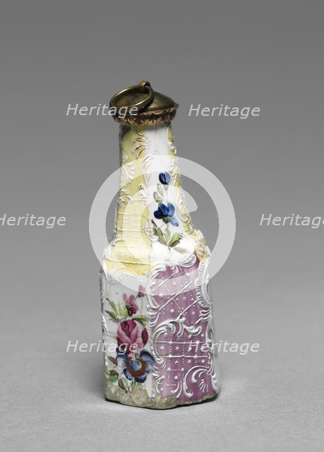 Scent Bottle, 1775. Creator: South Staffordshire Factory (British).