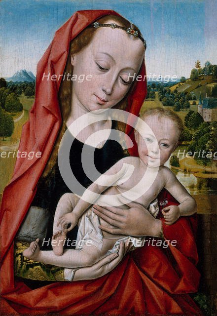 Virgin and Child, 1475-99. Creator: Workshop of Dieric Bouts (Netherlandish, Haarlem, active by 1457-died 1475).