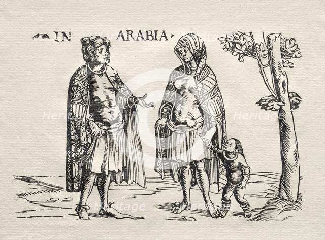 Natives of Arabia and the Indies. Creator: Hans Burgkmair (German, 1473-1531).