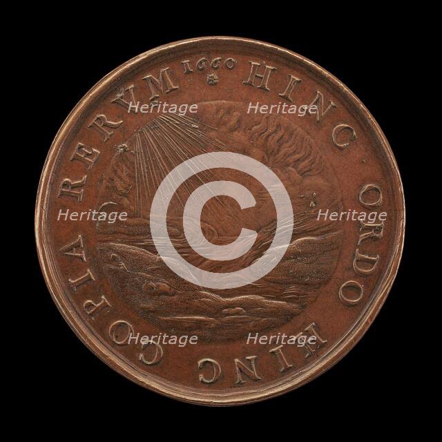 The Peace of the Pyrenees [reverse], 1660. Creator: Jean Warin.