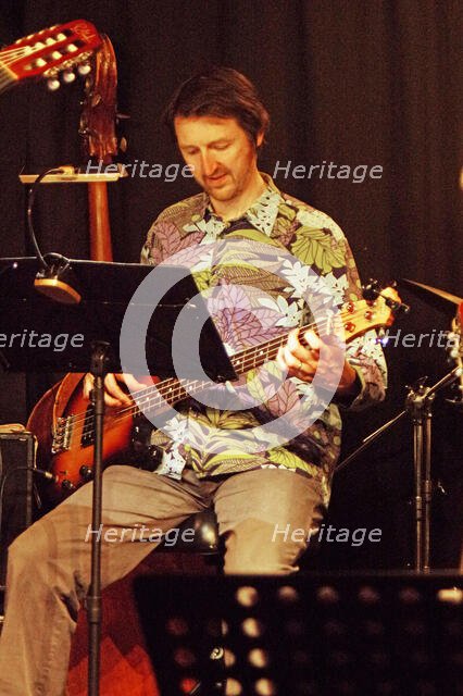Andy Hamill, Oxley-Meier Guitar Project, Verdict Jazz Club, Brighton, East Sussex, May 2023. Creator: Brian O'Connor.