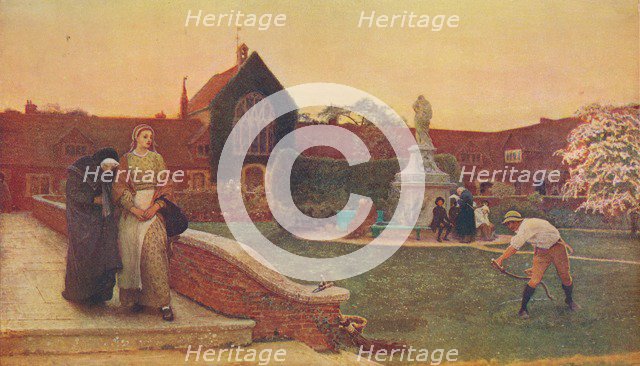 'The Harbour of Refuge', 1872, (c1900). Artist: Fred Walker.