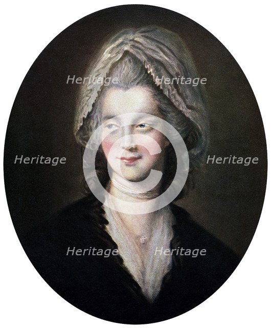 'Queen Charlotte', late 18th century, (c1920). Artist: W Egan