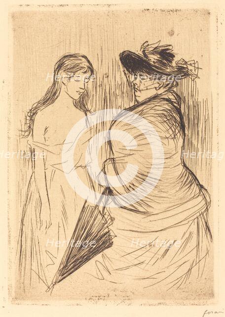 The White Slave Trade, 1886. Creator: Jean Louis Forain.