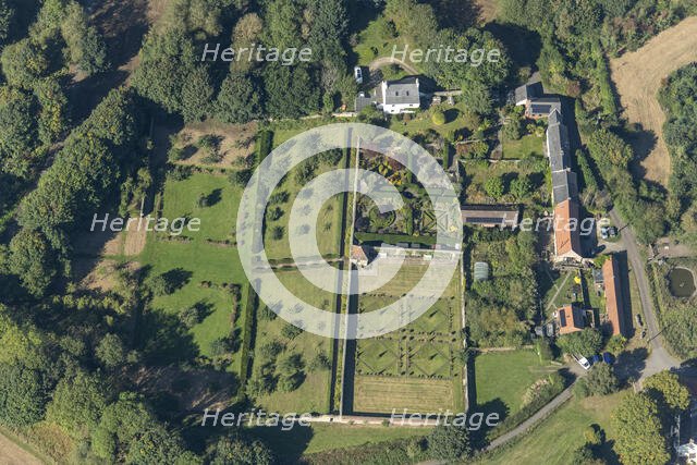 Old Durham Gardens, a re-constructed walled garden, Old Durham, County Durham, 2024. Creator: Robyn Andrews.