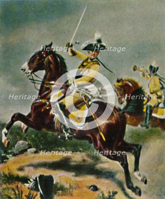 'General von Seydlitz 1721-1773. - Gemälde von Camphausen', 1934. Creator: Unknown.