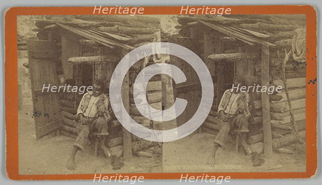 Bob and His Fiddle, 1876-1888. Creator: O. Pierre Havens.