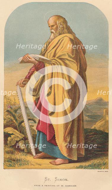 'St. Simon', mid-late 19th century. Creator: Wilhelm Kandler.