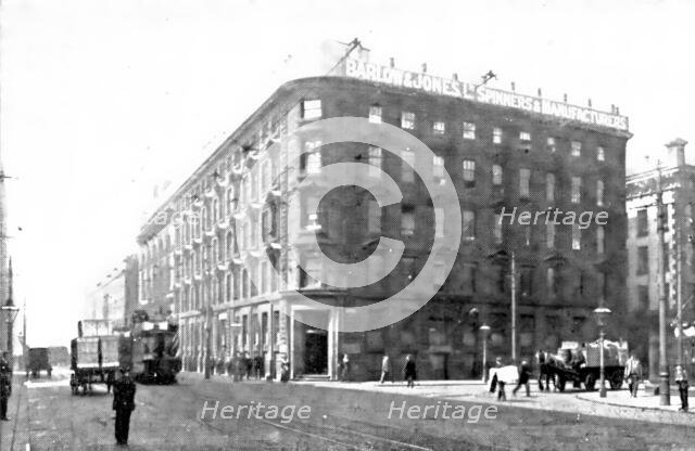 The complete cotton-manufacturer: Messrs. Barlow and Jones' Manchester premises, 1909. Creator: Banks.