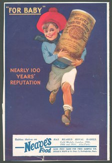 Neave's Infant Foods, 1915. Artist: Unknown