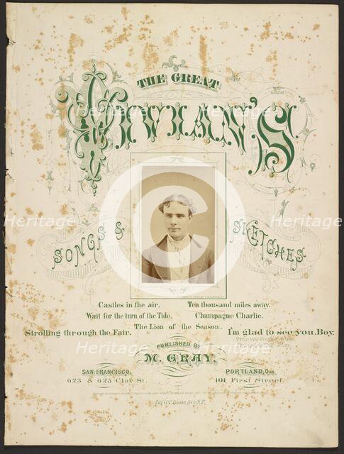 Mr. C. Vivian, 1872. Creator: Bradley & Rulofson.