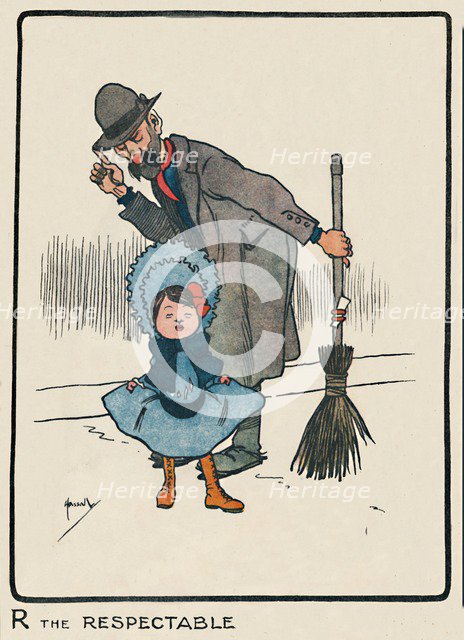 'R the Respectable', 1903. Artist: John Hassall.