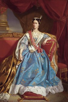 Élisa Rachel, 1855. Artist: Geffroy, Edmond Aimé Florentin (1804-1895)