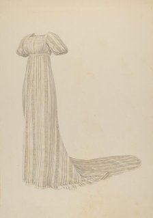 Dress, 1935/1942. Creator: Henry De Wolfe.