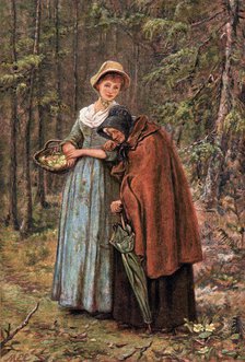 'The Green Leaf and the Sere', 1887. Artist: Mary Ellen Edwards