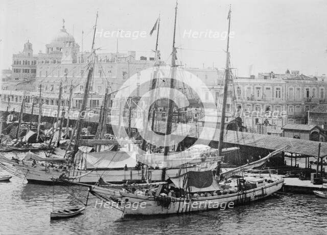 Havana -- Harbor, between c1915 and c1920. Creator: Bain News Service.
