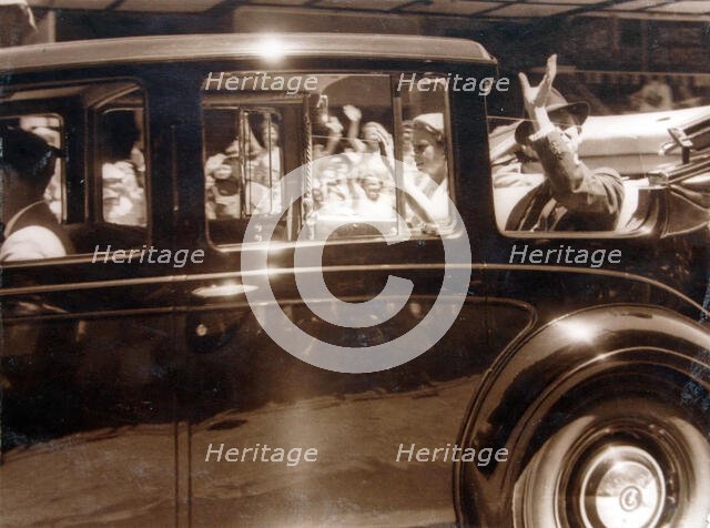 Royal visit, 1954. Creator: Unknown.