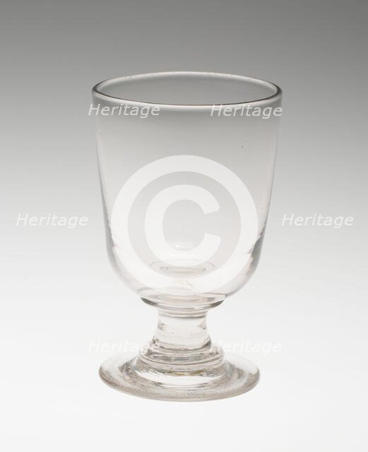 Rummer, England, 1750/1850. Creator: Unknown.