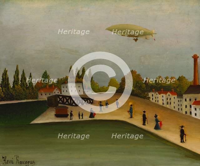 Quai d'Ivry. Artist: Rousseau, Henri Julien Félix (1844-1910)