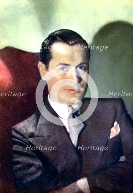 Robert Montgomery, American actor and film director, 1934-1935. Artist: Unknown