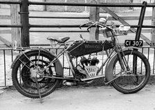 1912 Wanderer motorcycle. Creator: Unknown.