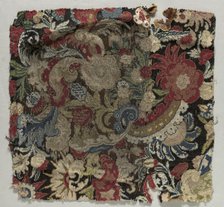 Armchair seat cover, 1685-1690. Creator: Unknown.