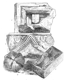 Fragments of St. John's-Gate, Clerkenwell, 1856.  Creator: Unknown.