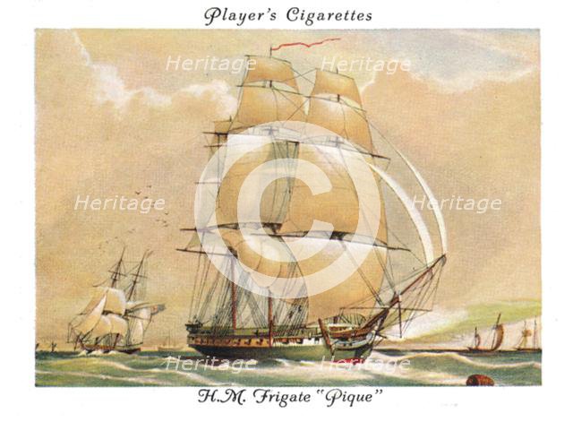 H.M.Frigate "Pique", 1936.  Creator: Unknown.