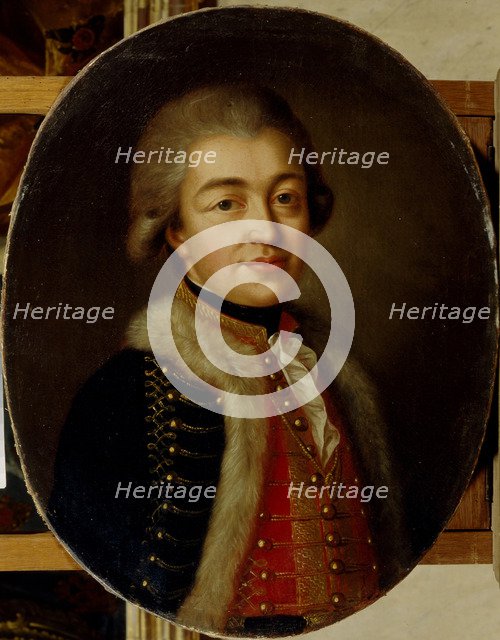 Portrait of Prince Stepan Borisovich Kurakin (1754-1805), Second Half of the 18th cen.. Artist: Anonymous  