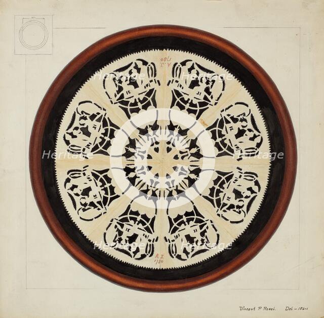 Valentine, c. 1937. Creator: Vincent P. Rosel.