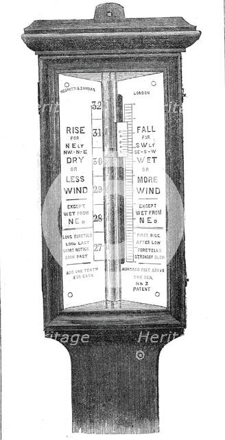 Barometers for life-boat stations, 1860. Creator: Unknown.