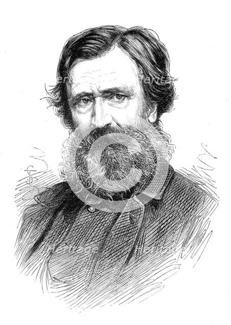 The late Mr. G. H. Dodgson, artist, 1880. Creator: Unknown.