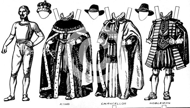 'The Great Gallery of Historic Costume: Dresses Worn in James The First's Reign', c1934. Artist: Unknown.