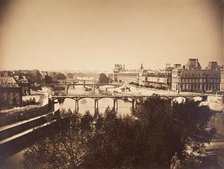 [View of the Seine, Paris], 1857. Creator: Gustave Le Gray.