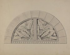 Architectural Ornament, c. 1936. Creator: William Kerby.