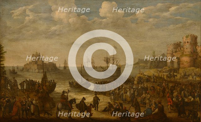 Christ Preaching from a Ship on the Sea of Galilee.